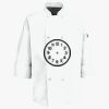 Button Chef Coat with Thermometer Pocket Thumbnail