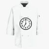 Button Chef Coat with Thermometer Pocket Thumbnail