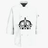 Button Chef Coat with Thermometer Pocket Thumbnail