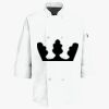Button Chef Coat with Thermometer Pocket Thumbnail