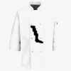 Button Chef Coat with Thermometer Pocket Thumbnail