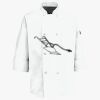 Button Chef Coat with Thermometer Pocket Thumbnail