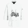 Button Chef Coat with Thermometer Pocket Thumbnail