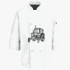 Button Chef Coat with Thermometer Pocket Thumbnail