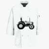 Button Chef Coat with Thermometer Pocket Thumbnail