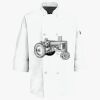 Button Chef Coat with Thermometer Pocket Thumbnail