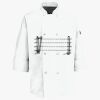 Button Chef Coat with Thermometer Pocket Thumbnail