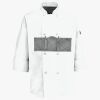 Button Chef Coat with Thermometer Pocket Thumbnail