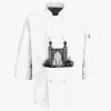 Button Chef Coat with Thermometer Pocket Thumbnail