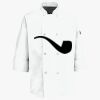 Button Chef Coat with Thermometer Pocket Thumbnail