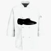 Button Chef Coat with Thermometer Pocket Thumbnail