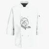 Button Chef Coat with Thermometer Pocket Thumbnail