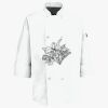 Button Chef Coat with Thermometer Pocket Thumbnail