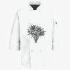 Button Chef Coat with Thermometer Pocket Thumbnail