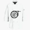 Button Chef Coat with Thermometer Pocket Thumbnail