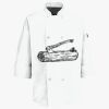 Button Chef Coat with Thermometer Pocket Thumbnail