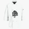 Button Chef Coat with Thermometer Pocket Thumbnail