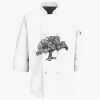 Button Chef Coat with Thermometer Pocket Thumbnail