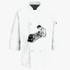 Button Chef Coat with Thermometer Pocket Thumbnail