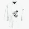 Button Chef Coat with Thermometer Pocket Thumbnail