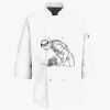 Button Chef Coat with Thermometer Pocket Thumbnail