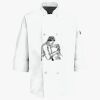 Button Chef Coat with Thermometer Pocket Thumbnail