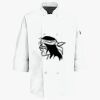 Button Chef Coat with Thermometer Pocket Thumbnail