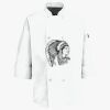 Button Chef Coat with Thermometer Pocket Thumbnail
