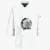 Button Chef Coat with Thermometer Pocket Thumbnail