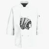 Button Chef Coat with Thermometer Pocket Thumbnail