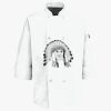 Button Chef Coat with Thermometer Pocket Thumbnail