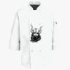 Button Chef Coat with Thermometer Pocket Thumbnail