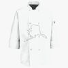 Button Chef Coat with Thermometer Pocket Thumbnail