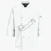 Button Chef Coat with Thermometer Pocket Thumbnail