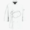 Button Chef Coat with Thermometer Pocket Thumbnail