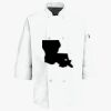 Button Chef Coat with Thermometer Pocket Thumbnail