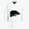 Button Chef Coat with Thermometer Pocket Thumbnail
