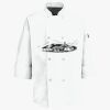Button Chef Coat with Thermometer Pocket Thumbnail