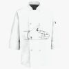Button Chef Coat with Thermometer Pocket Thumbnail