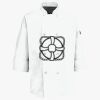 Button Chef Coat with Thermometer Pocket Thumbnail