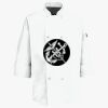 Button Chef Coat with Thermometer Pocket Thumbnail
