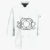 Button Chef Coat with Thermometer Pocket Thumbnail