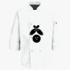 Button Chef Coat with Thermometer Pocket Thumbnail