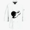 Button Chef Coat with Thermometer Pocket Thumbnail