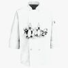 Button Chef Coat with Thermometer Pocket Thumbnail