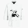 Button Chef Coat with Thermometer Pocket Thumbnail