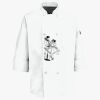 Button Chef Coat with Thermometer Pocket Thumbnail