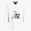 Button Chef Coat with Thermometer Pocket Thumbnail