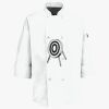 Button Chef Coat with Thermometer Pocket Thumbnail