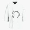 Button Chef Coat with Thermometer Pocket Thumbnail